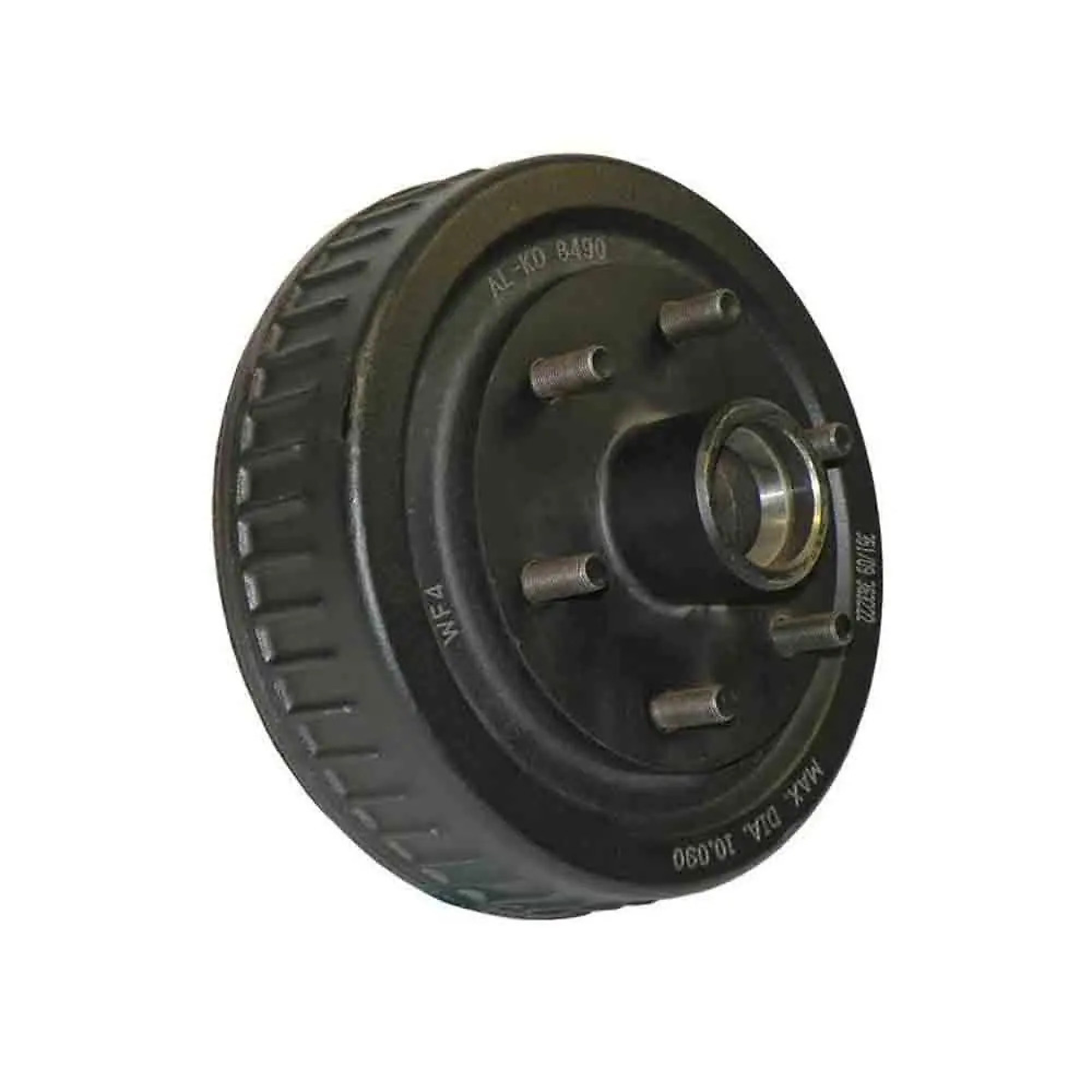 TRP, 6-Bolt Trailer Hub & Drum, 10 Inch Drum, 6 on 5-1/2 Bolt Circle, for 1-3/8 To 1-1/16 Tapered Spindles for 3500 lb Axle, 1750 Capacity Each, Model# 363222